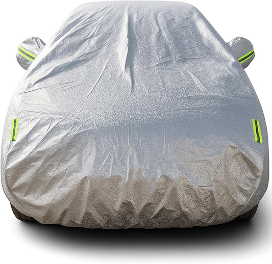 Heavy Duty SUV Car Cover - Waterproof & Sun Protection