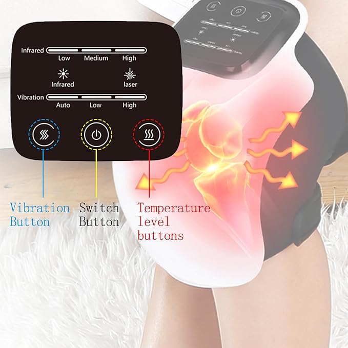 Electric Heated Knee Massager for Daily Comfort