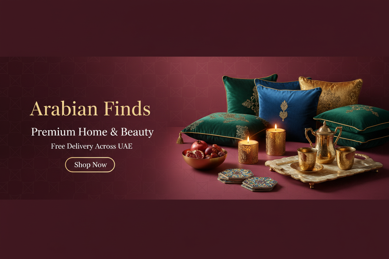 Arabian Finds Premium Home Banner